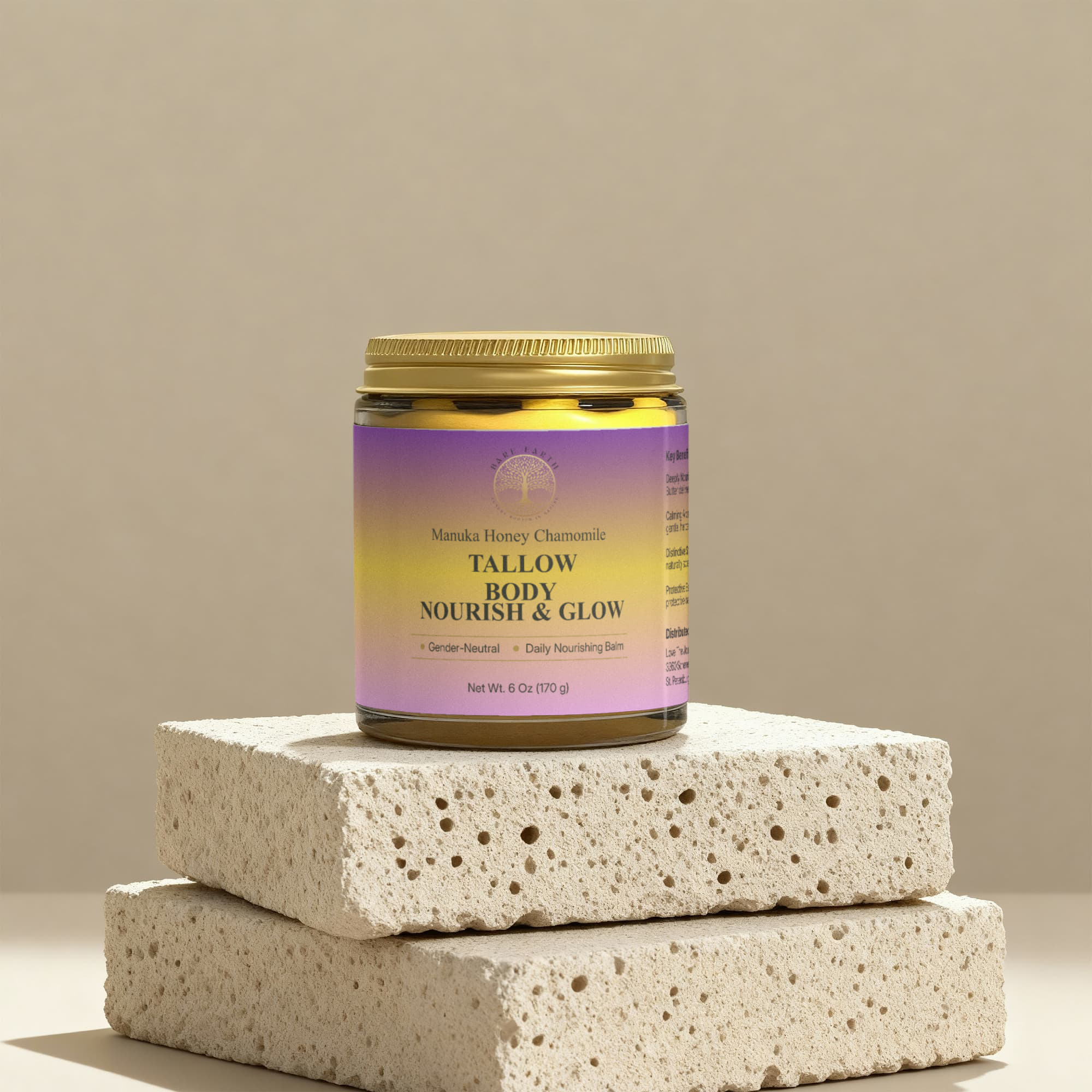 Manuka Honey Chamomile Tallow Body Balm