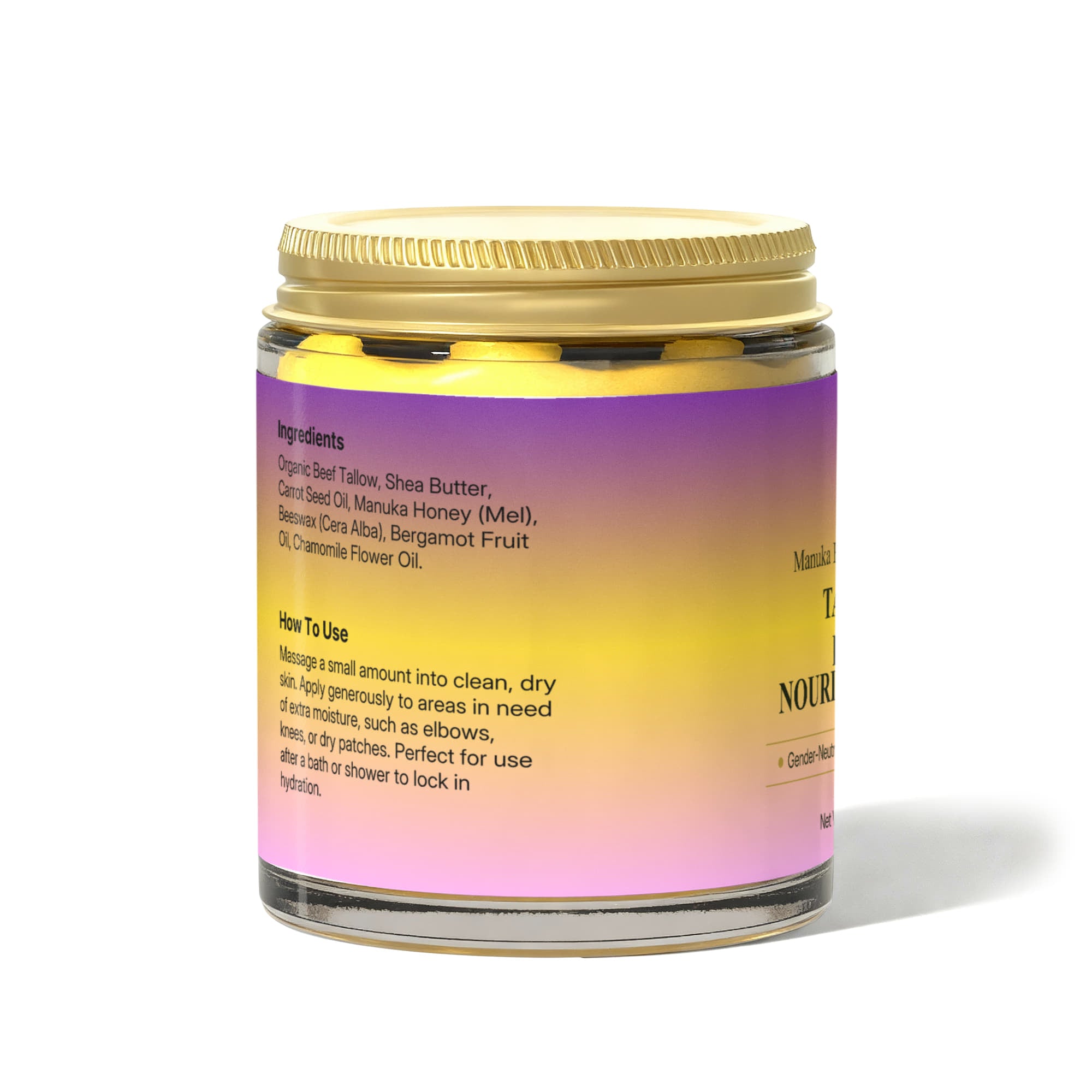 Manuka Honey Chamomile Tallow Body Balm