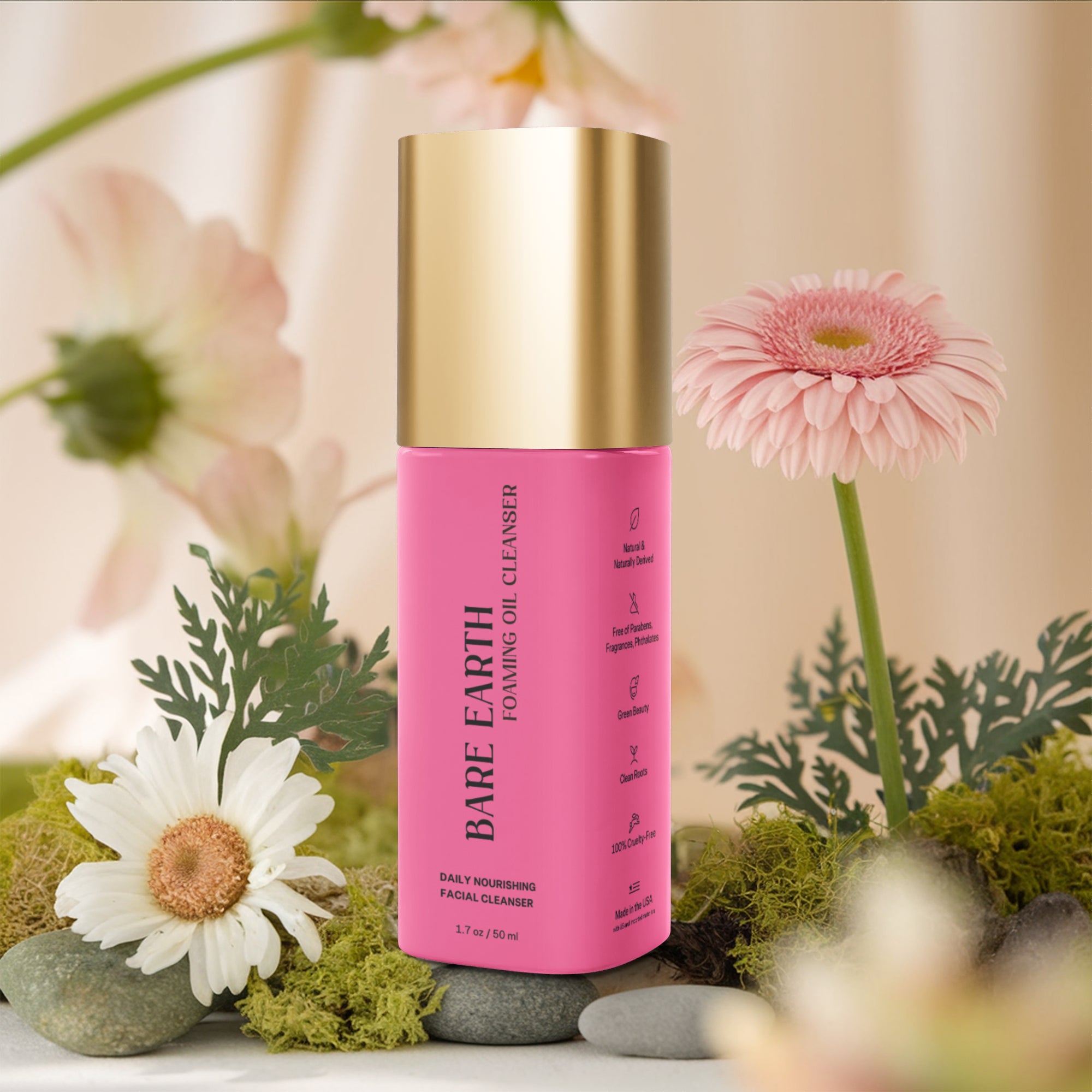 Milky Oil Foaming Cleanser Gold Cap