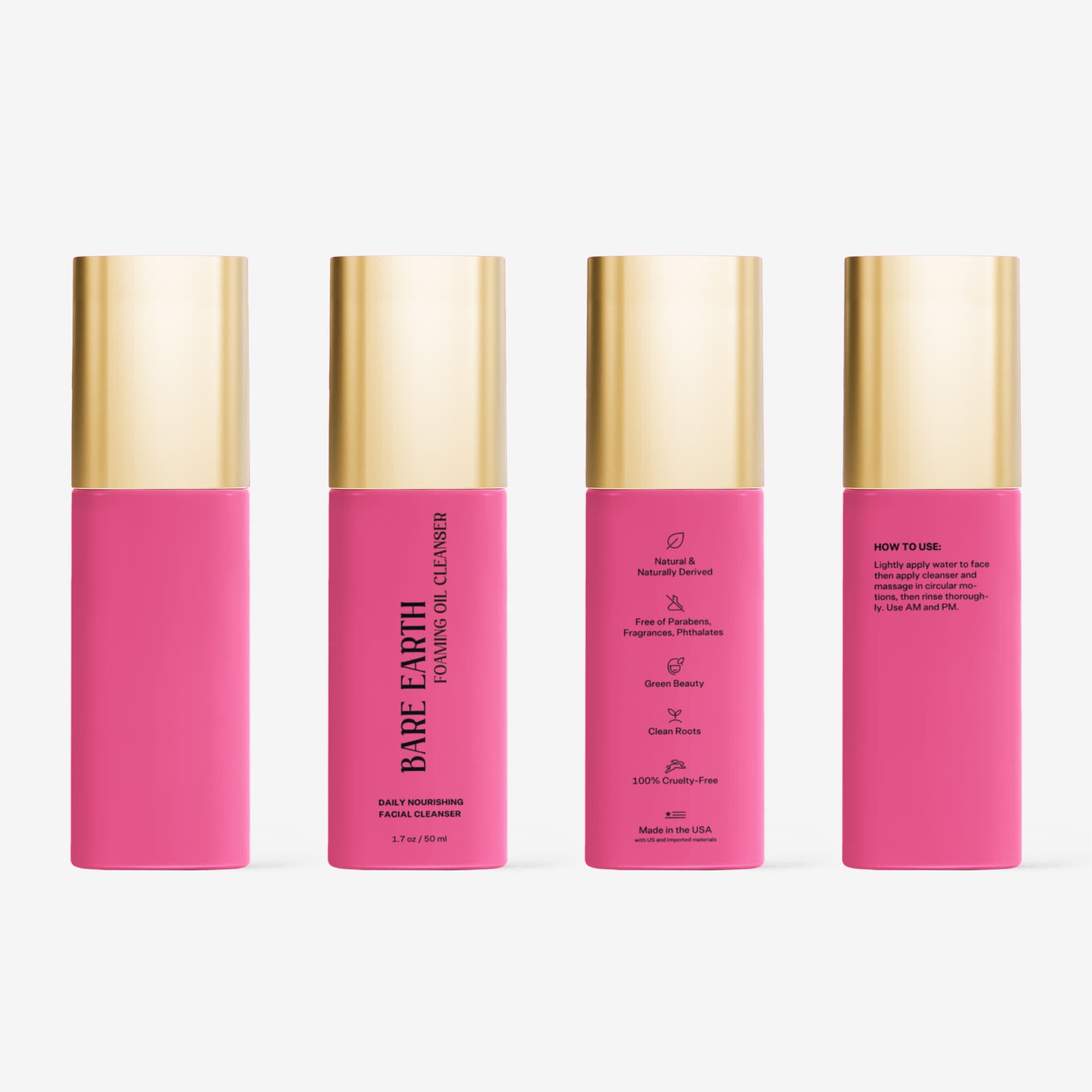 Milky Oil Foaming Cleanser Gold Cap