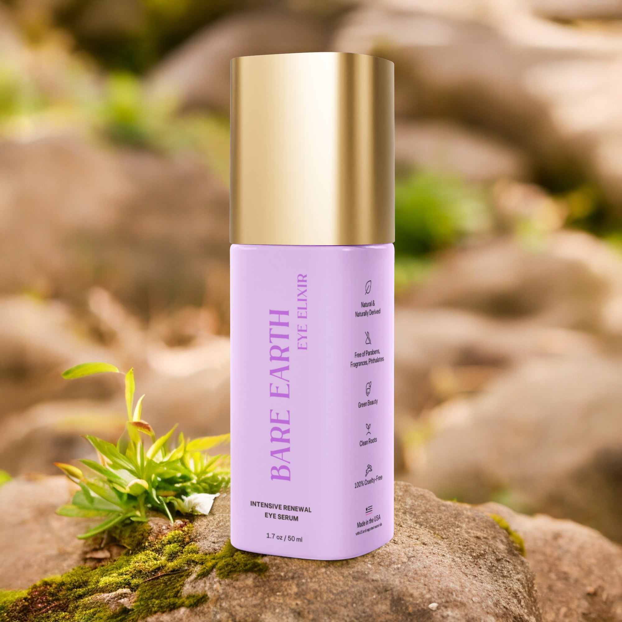 Brighten+Firm Eye Serum: Intensive Renewal Gold Cap