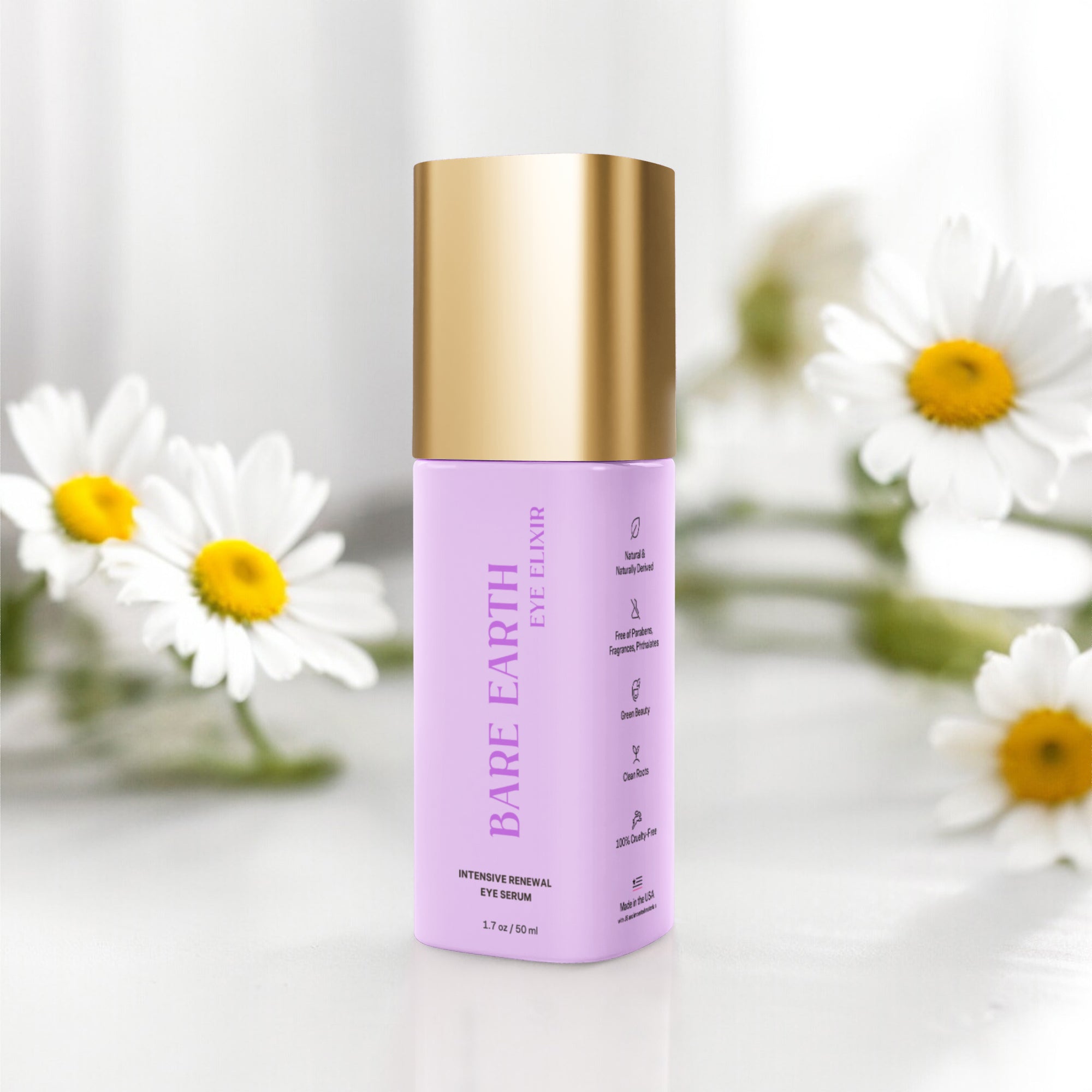 Brighten+Firm Eye Serum: Intensive Renewal Gold Cap