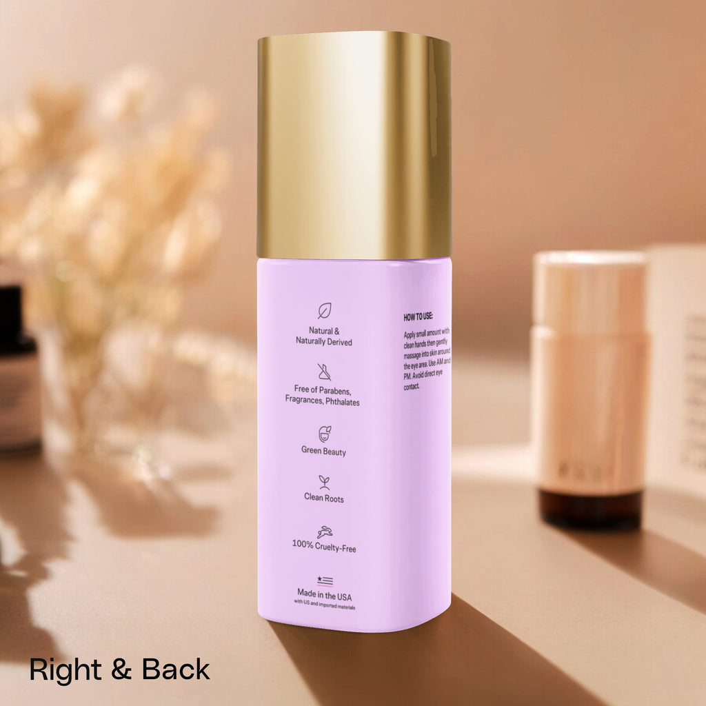 Brighten+Firm Eye Serum: Intensive Renewal Gold Cap