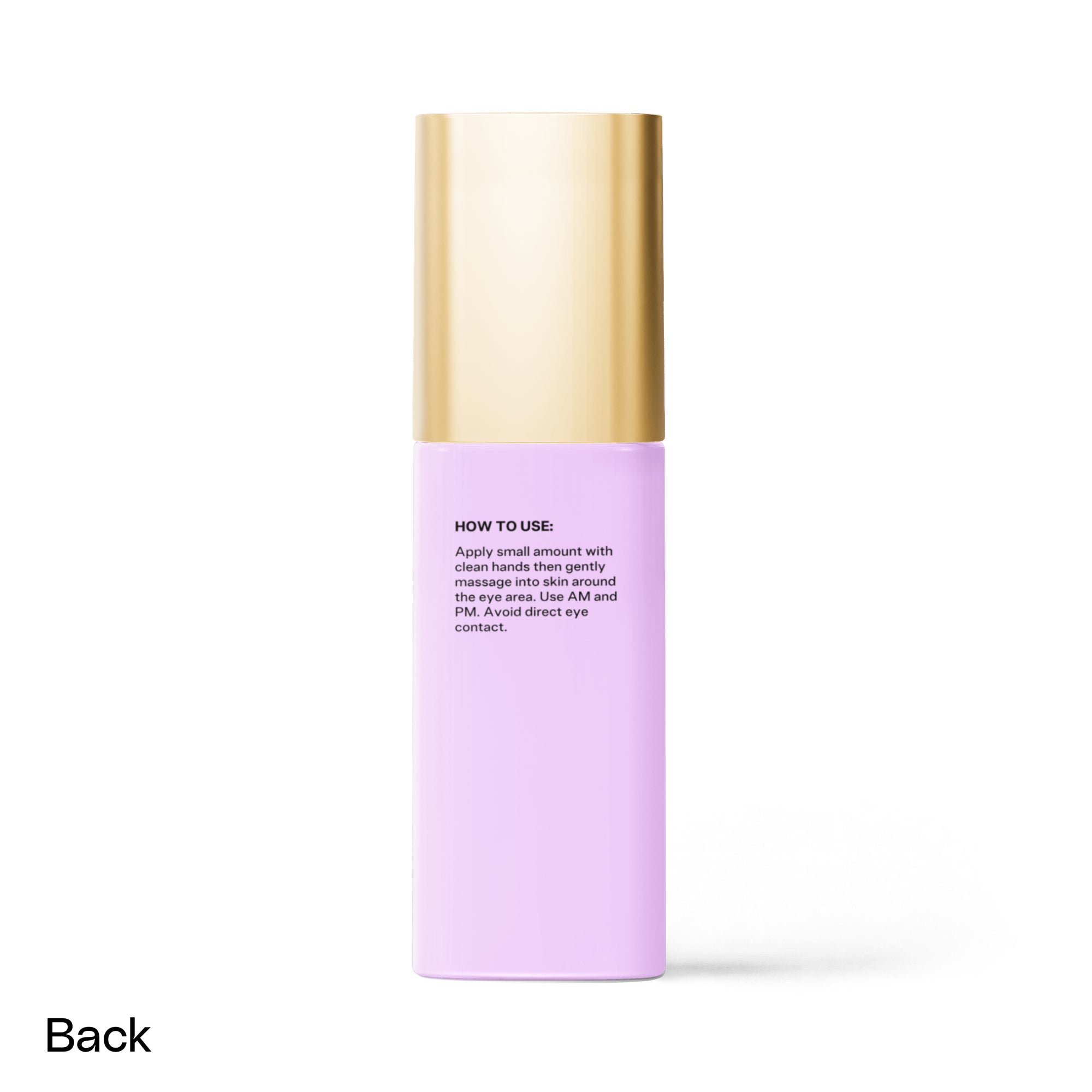 Brighten+Firm Eye Serum: Intensive Renewal Gold Cap