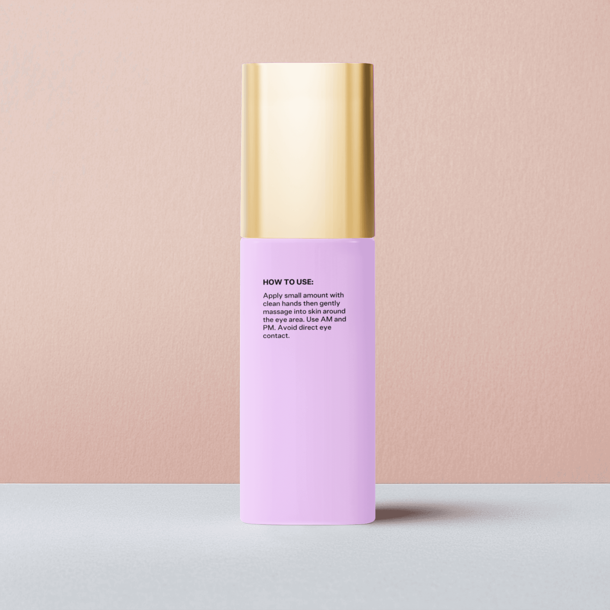Brighten+Firm Eye Serum: Intensive Renewal Gold Cap