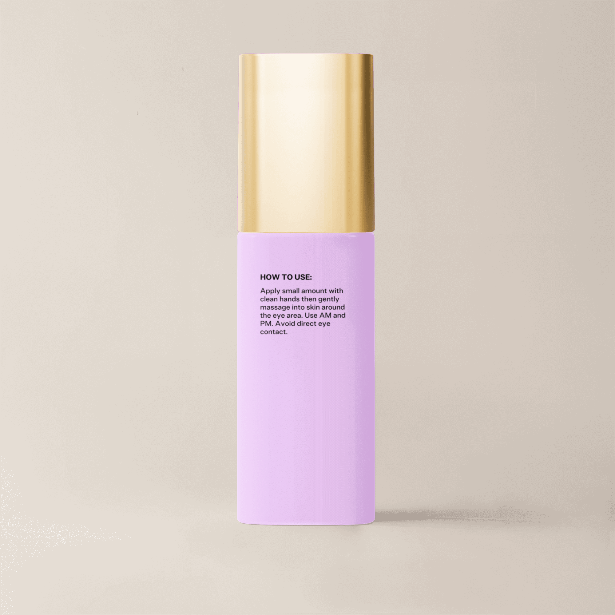 Brighten+Firm Eye Serum: Intensive Renewal Gold Cap