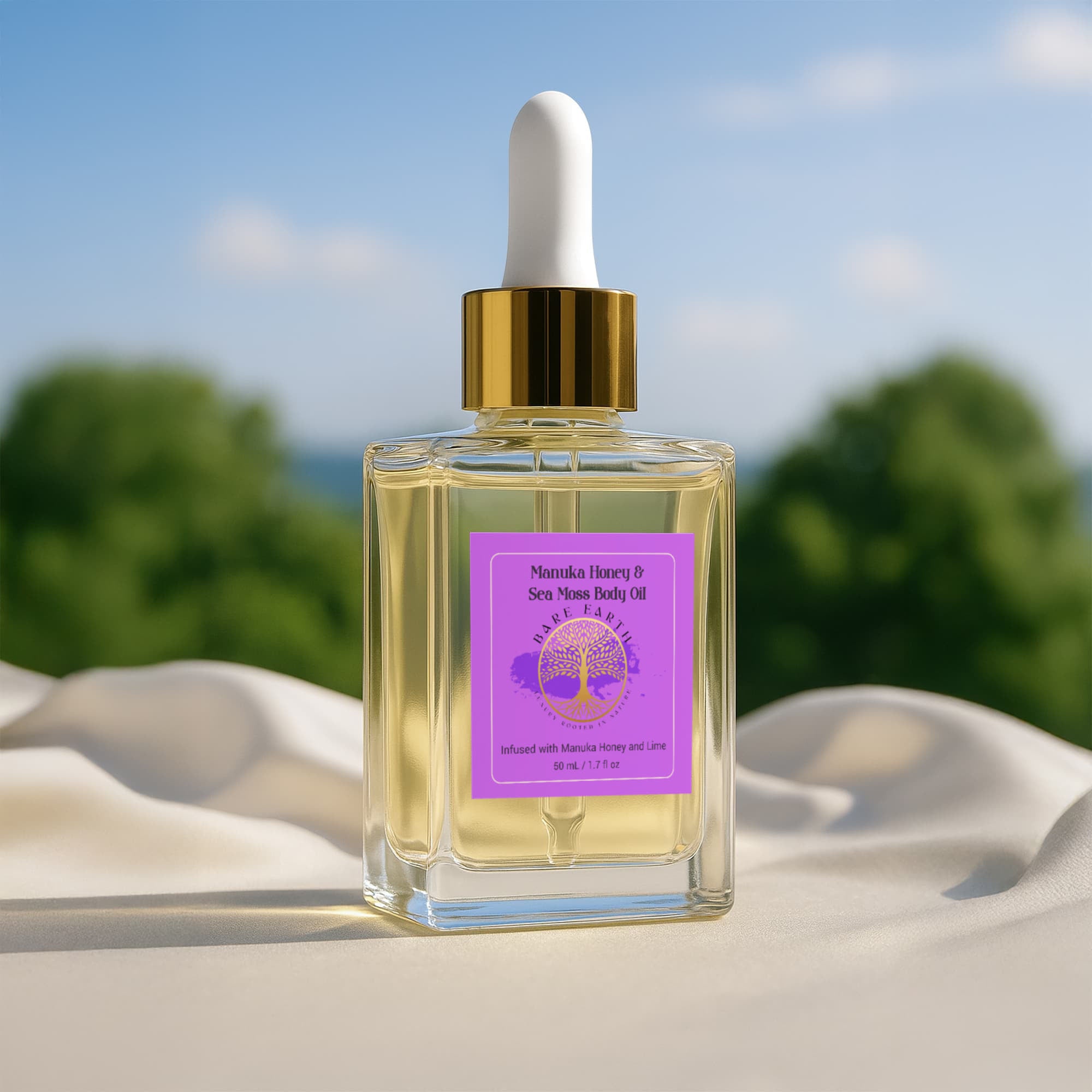 Manuka Honey Sea Moss Post-Shave Oil